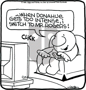 Ziggy on Monday January 23, 1995 Comic Strip