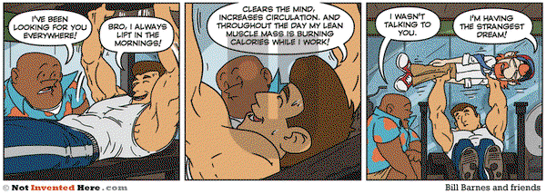 Not Invented Here on Wednesday October 20, 2021 Comic Strip