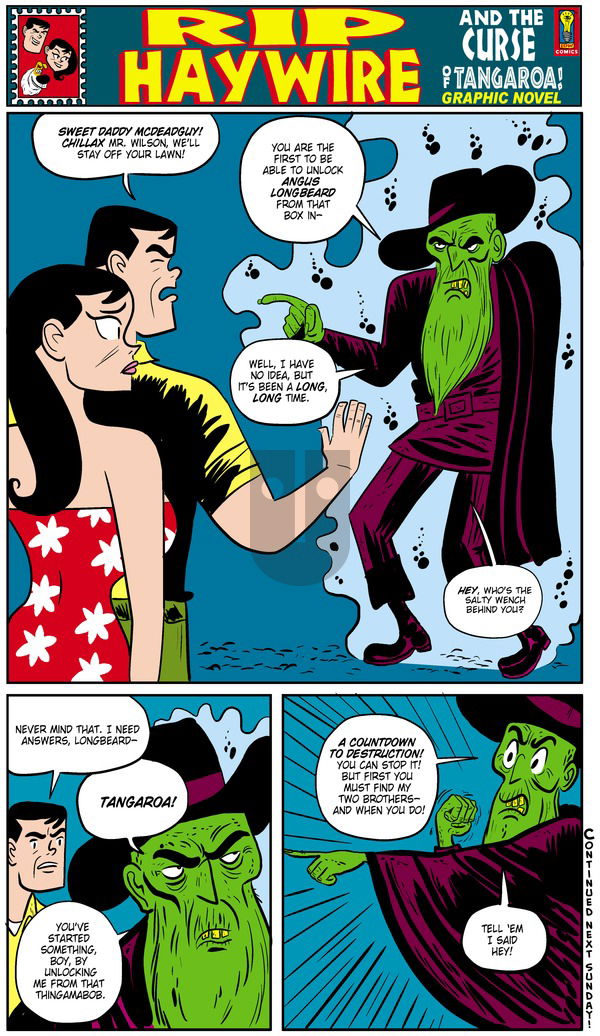 Rip Haywire on Sunday December 15, 2013 Comic Strip