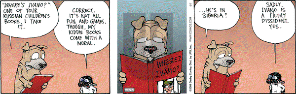Get Fuzzy on Saturday June 7, 2008 Comic Strip