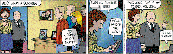 Luann on Thursday November 20, 2014 Comic Strip