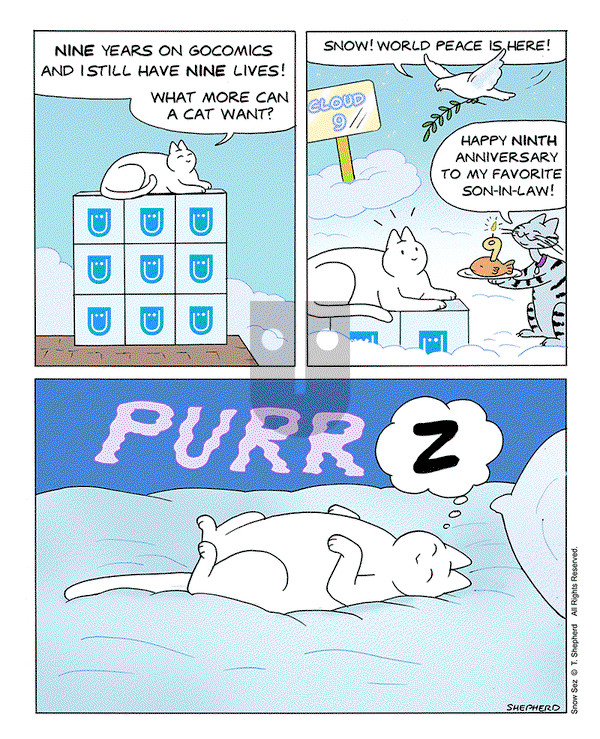 Snow Sez on Saturday October 12, 2024 Comic Strip