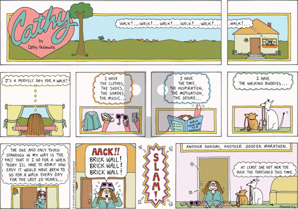 Cathy Classics - Sunday May 16, 2010 Comic Strip