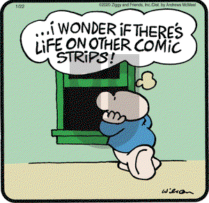 Ziggy on Wednesday January 22, 2020 Comic Strip