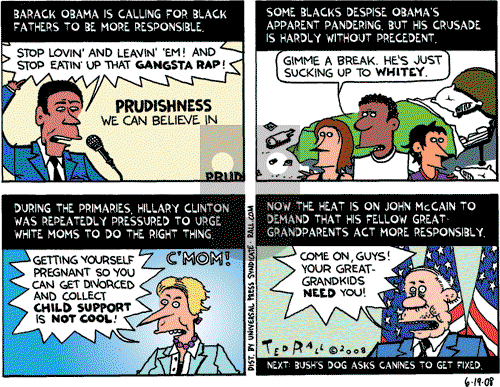 Ted Rall on Thursday June 19, 2008 Comic Strip