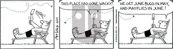 The Born Loser on Tuesday June 24, 2008 Comic Strip