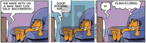 Garfield on Thursday June 1, 2000 Comic Strip