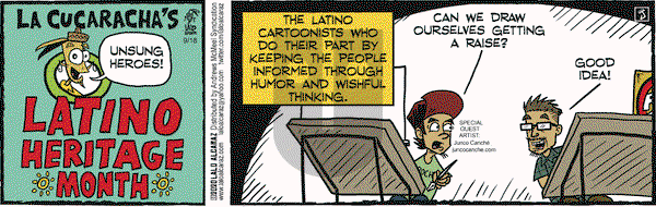 La Cucaracha on Friday September 18, 2020 Comic Strip