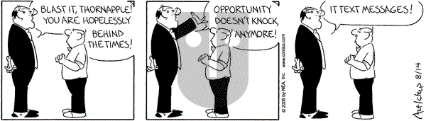 The Born Loser on Monday August 14, 2006 Comic Strip