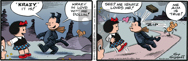 Nancy on Wednesday November 20, 2013 Comic Strip