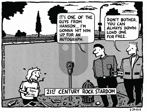 Ted Rall on Saturday July 1, 2000 Comic Strip