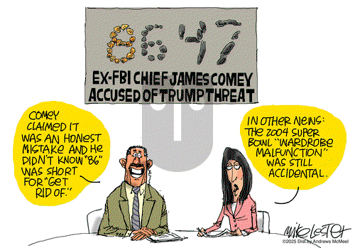 Mike Lester on Friday May 16, 2025 Comic Strip