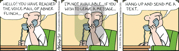 The Born Loser on Tuesday November 25, 2014 Comic Strip