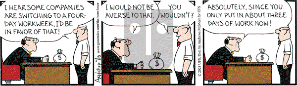 The Born Loser - Thursday April 18, 2024 Comic Strip