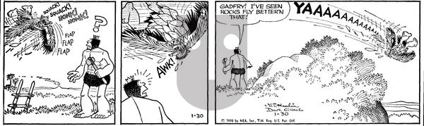 Alley Oop on Friday January 30, 1970 Comic Strip
