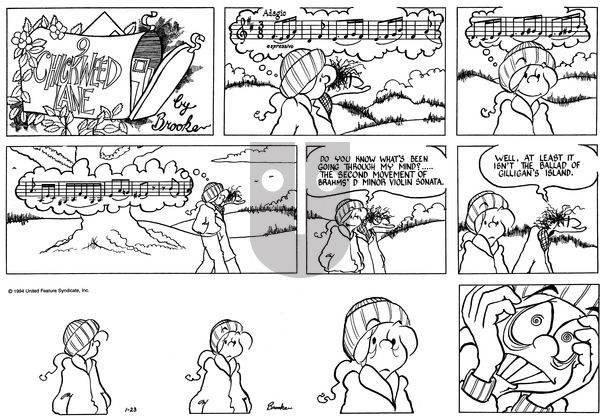 9 Chickweed Lane on Sunday January 23, 1994 Comic Strip