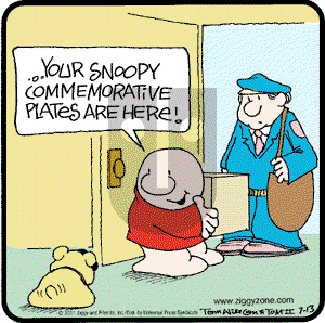 Ziggy - Friday July 13, 2001 Comic Strip