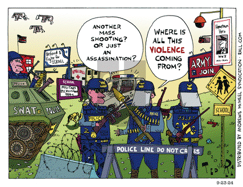 Ted Rall - Monday September 23, 2024 Comic Strip