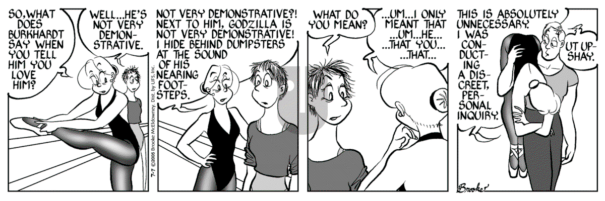 9 Chickweed Lane - Thursday July 7, 2005 Comic Strip