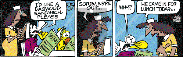 Mother Goose and Grimm on Monday March 17, 2025 Comic Strip