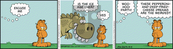 Garfield on Thursday August 15, 2019 Comic Strip