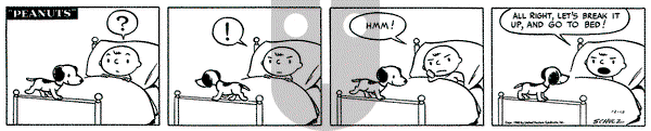 Peanuts - Wednesday December 13, 1950 Comic Strip