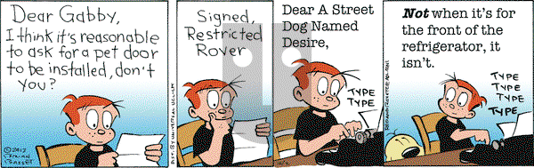 Red and Rover on Wednesday October 2, 2013 Comic Strip