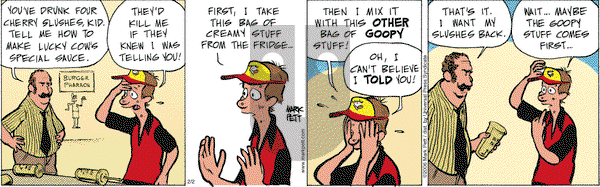 Lucky Cow on Thursday February 2, 2006 Comic Strip