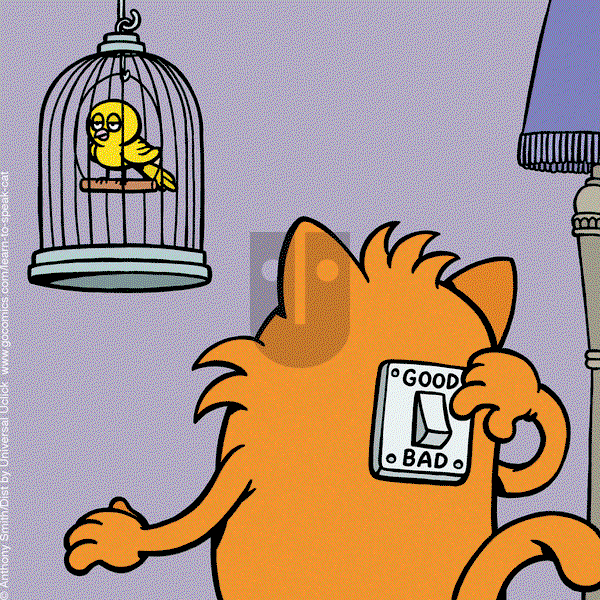 Learn to Speak Cat on Saturday May 3, 2025 Comic Strip