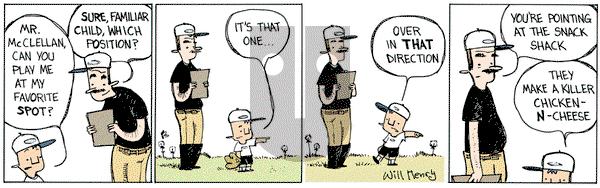 Wallace the Brave on Friday April 15, 2016 Comic Strip