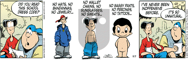 Baldo - Saturday September 7, 2002 Comic Strip