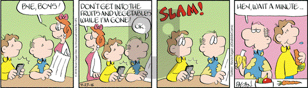 Drabble on Tuesday September 27, 2016 Comic Strip