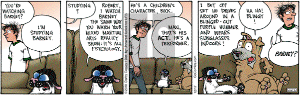 Get Fuzzy on Monday December 17, 2012 Comic Strip