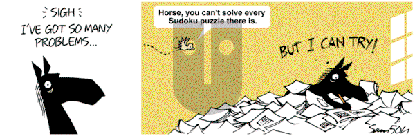 Dark Side of the Horse on Thursday March 14, 2013 Comic Strip