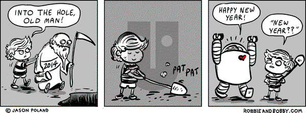 Robbie and Bobby - Monday August 20, 2018 Comic Strip
