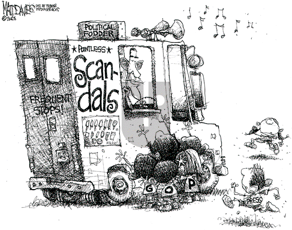 Matt Davies - Wednesday May 15, 2013 Comic Strip