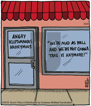 The Argyle Sweater on Monday September 24, 2018 Comic Strip