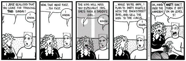 Clear Blue Water on Tuesday June 6, 2006 Comic Strip