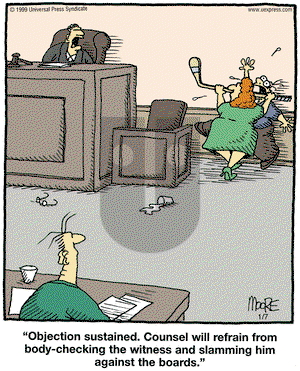 In the Bleachers on Wednesday January 7, 2004 Comic Strip
