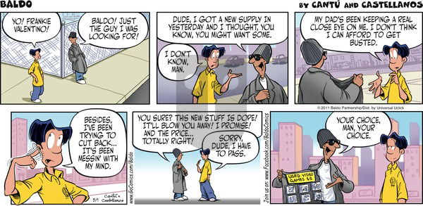 Baldo on Sunday May 1, 2011 Comic Strip