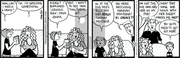 Clear Blue Water on Monday May 19, 2008 Comic Strip