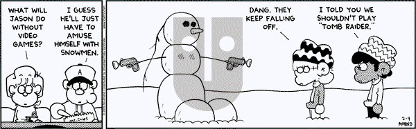 FoxTrot - Friday February 4, 2005 Comic Strip
