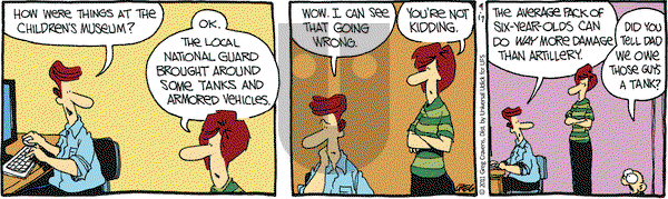 The Buckets on Saturday September 17, 2011 Comic Strip