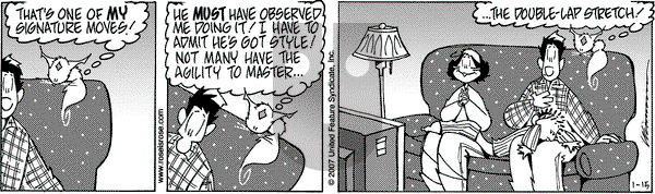Rose is Rose on Monday January 15, 2007 Comic Strip