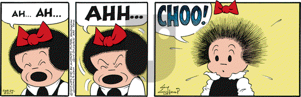 Nancy on Monday February 27, 2017 Comic Strip