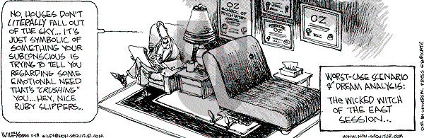 Non Sequitur on Saturday November 18, 2000 Comic Strip