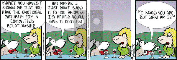 DeFlocked on Tuesday July 14, 2020 Comic Strip