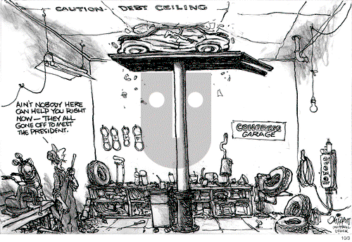Pat Oliphant on Thursday October 3, 2013 Comic Strip