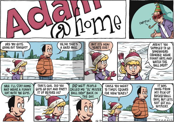 Adam@Home on Sunday December 31, 2017 Comic Strip