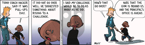 Frazz on Wednesday February 17, 2016 Comic Strip